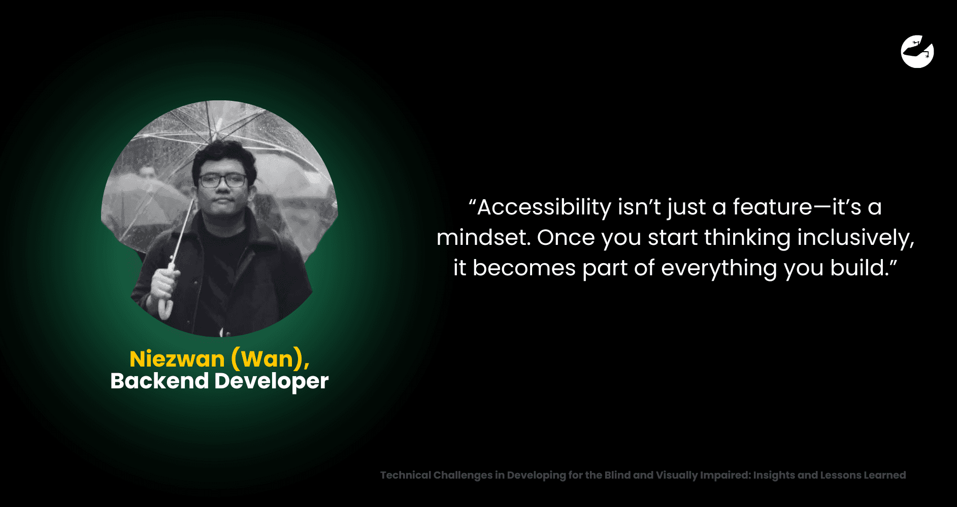 The Reward_ A Truly Inclusive Platform Technical Challenges in Developing for the Blind and Visually Impaired Insights and Lessons Learned