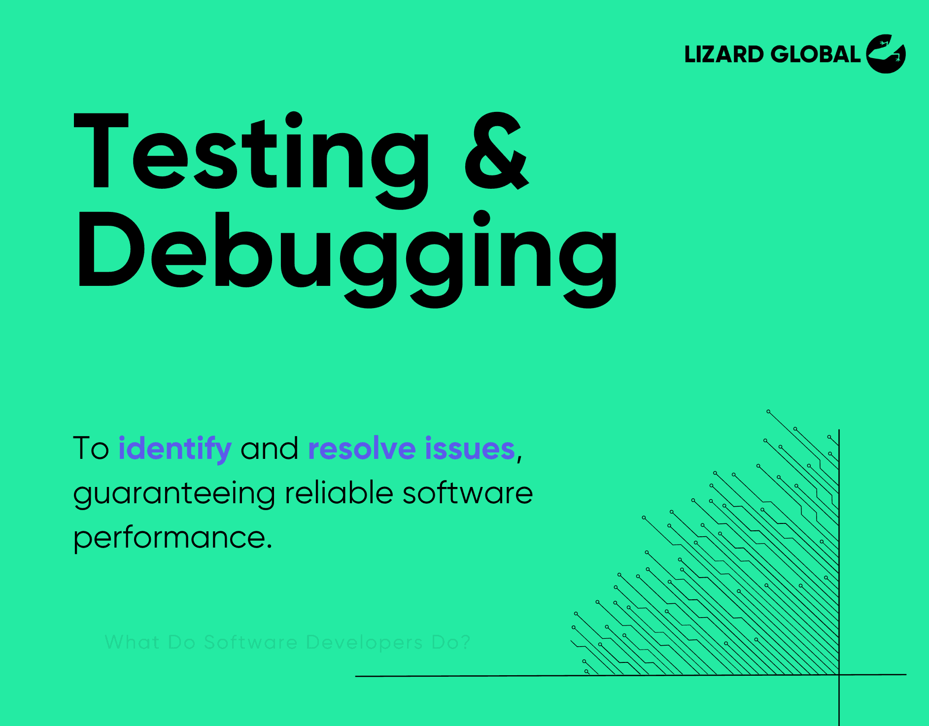 What Do Software Developers Do Testing and Debugging