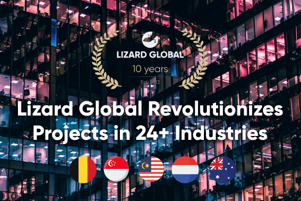 10YLG: Lizard Global Revolutionizes Projects in 24+ Industries